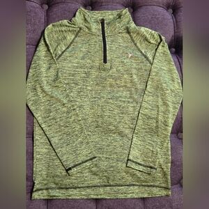 Old Navy Active Go-Dry Zip Collar Long Sleeve Shirt - Youth Size L (10/12)